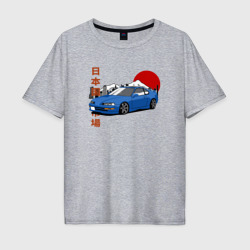 Мужская футболка хлопок Oversize Honda Prelude Japanese Retro Car