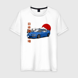 Honda Prelude Japanese Retro Car – Мужская футболка хлопок с принтом купить со скидкой в -20%
