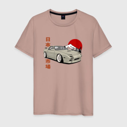 Мужская футболка хлопок Mazda Rx-7 FC Rotary Japanese Cars
