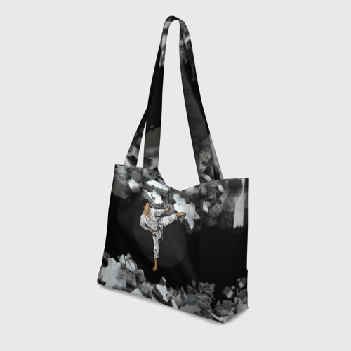 Пляжная сумка 3D Боевые искусства    каратист - фото 3