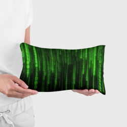 Подушка 3D антистресс Двоичный код зеленый - фото 2