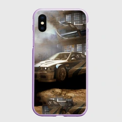 Чехол для iPhone XS Max матовый Nfs Most Wanted bmw