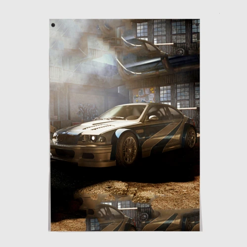 Постер Nfs Most Wanted bmw