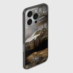 Чехол для iPhone 16 Pro Max силиконовый с защитой камеры Nfs Most Wanted bmw - фото 2