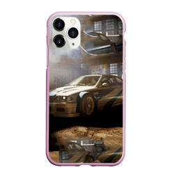 Чехол для iPhone 11 Pro Max матовый Nfs Most Wanted bmw