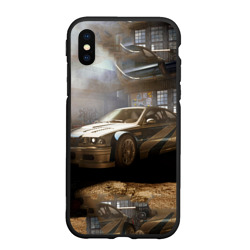 Чехол для iPhone XS Max матовый Nfs Most Wanted bmw