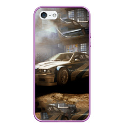 Чехол для iPhone 5/5S матовый Nfs Most Wanted bmw