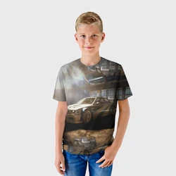 Детская футболка 3D Nfs Most Wanted bmw - фото 2