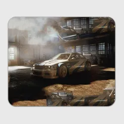 Прямоугольный коврик для мышки Nfs Most Wanted bmw