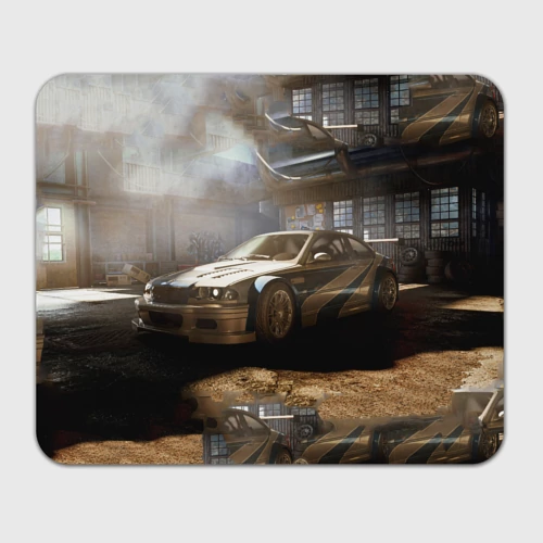 Прямоугольный коврик для мышки Nfs Most Wanted bmw
