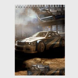 Скетчбук Nfs Most Wanted bmw