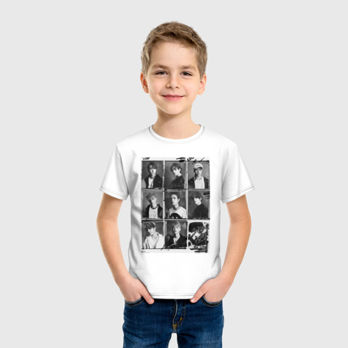 Детская футболка хлопок Stray Kids Go Live, цвет белый - фото 3