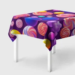 Скатерть 3D Сладости для радости