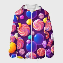 Мужская куртка 3D Сладости для радости