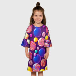Детское платье 3D Сладости для радости - фото 2
