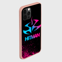 Чехол для iPhone 12 Pro Max Hitman - neon gradient - фото 2