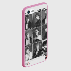 Чехол для iPhone 5/5S матовый Go Live Stray Kids - фото 2