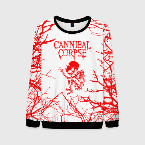 Мужской свитшот 3D Cannibal Corpse ветки, цвет черный