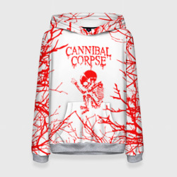 Женская толстовка 3D Cannibal Corpse ветки