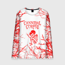 Мужской лонгслив 3D Cannibal Corpse ветки