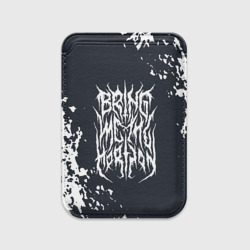 Картхолдер Magsafe магнитный Bring Me the Horizon краска