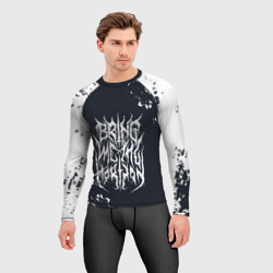 Мужской рашгард 3D Bring Me the Horizon краска - фото 2