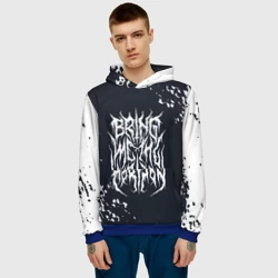 Мужская толстовка 3D Bring Me the Horizon краска - фото 2