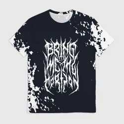Мужская футболка 3D Bring Me the Horizon краска