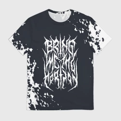Мужская футболка 3D Bring Me the Horizon краска