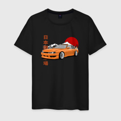 Мужская футболка хлопок Silvia s14 JDM Retro Car