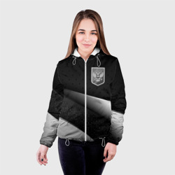 Женская куртка 3D Russia   black   white - фото 2