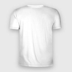 Мужская футболка 3D Slim Белая 4