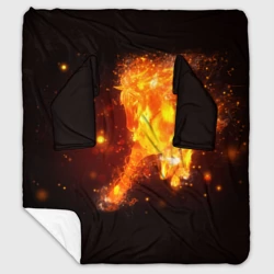 Плед с рукавами Огненная лошадь мчит галопом