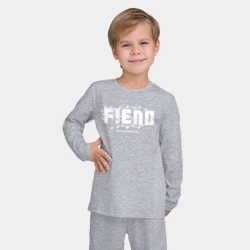 Детская пижама с лонгсливом хлопок FIEND - фото 2