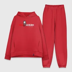 Женский костюм хлопок Oversize Hellscream Academy