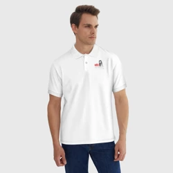 Мужское поло хлопок Hellscream Academy - фото 2