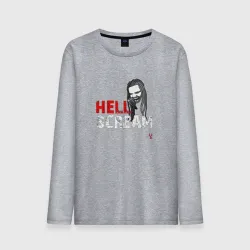 Мужской лонгслив хлопок Hellscream Academy