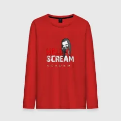 Мужской лонгслив хлопок Hellscream Academy