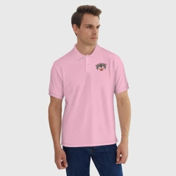 Мужское поло хлопок FIEND смотрящий на звезды - фото 2