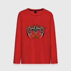 Мужской лонгслив хлопок FIEND смотрящий на звезды