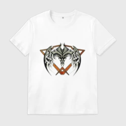 Мужская футболка хлопок FIEND смотрящий на звезды