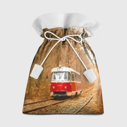 Подарочный 3D мешок Одинокий трамвай - Россия