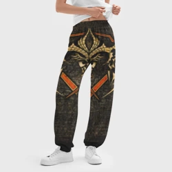 Женские джоггеры оверсайз 3D FIEND смотрящий на звезды - фото 2