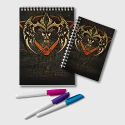Блокнот FIEND смотрящий на звезды