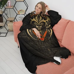 Плед с рукавами FIEND смотрящий на звезды - фото 2