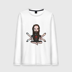 Мужской лонгслив хлопок Leos мыслитель