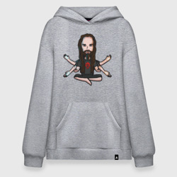 Худи SuperOversize хлопок Leos мыслитель