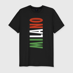 Мужская футболка хлопок Slim Milano - Italy