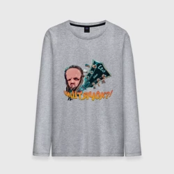 Мужской лонгслив хлопок Leos hellscream мем: ништячок