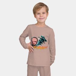 Детская пижама с лонгсливом хлопок Leos hellscream мем: ништячок - фото 2